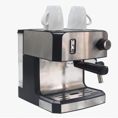 China High Quality Eco-friendly Stainless Steel Coffee Machine and Coffee Maker 1.6L with Adjustable Pressure Gauge for sale