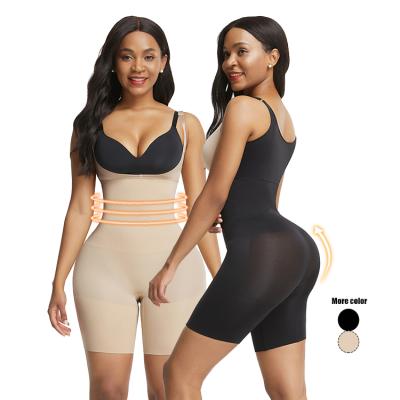 China Wholesale Antibacterial Seamless Full Butt Body Shaper Elasticity Slim Body Shaper For Women Belly for sale