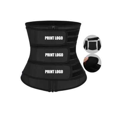 China Customs Service Breathable Belt Removable Tummy Control 3 In 1 Latex Waist Trainer for sale