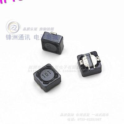 China Inductor 100uH (Screen CD74R 7.4*7.4*4mm CD74R Chip Printing: 101) Shielded CD74R 7.4*7.4*4mm SMD Power Inductors for sale