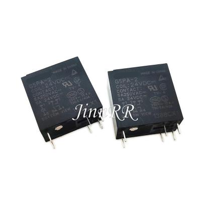 China Original standard 6PIN G5PA-2 G5PA-2-24VDC G5PA-2-24V G5PA-2-24 24V 5A 12VDC G5PA-2 specification G5PA-2 relay for sale