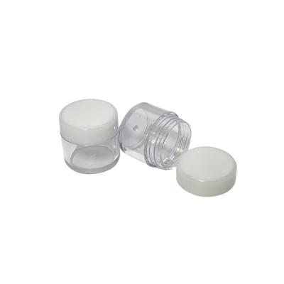 China 20g 30g Cosmetic Plastic Pet Skin Care Cream Container Mini Jar Cosmetic Eye Cream Container Facial Jar for sale