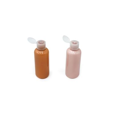 China Wholesales 150Ml Plastic Bottle Toner Hotel Shower Gel Rose Orange Top Cap Cosmetic Hot Gray Hand Soap Wash Flip for sale