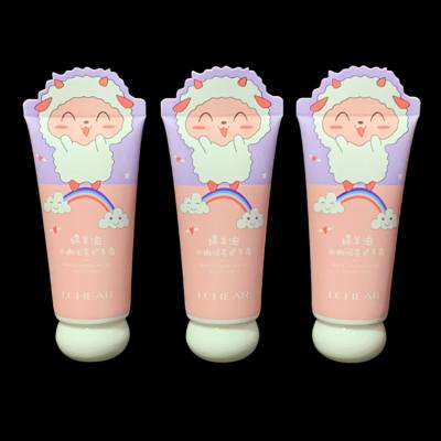 China Cosmetic Dry Cracked Hand and Foot Active Skin Care 40g Whitening Cream Private Label Cream Soft Plastic Tube for sale