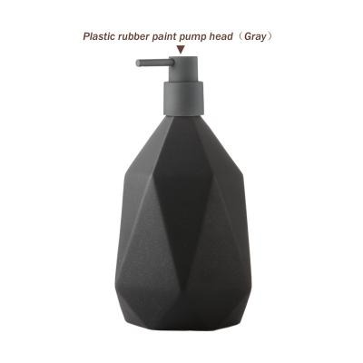 China Star Brack Ceramic Liquid Dispenser Bottle Dispenser Durable Hand Stocked Refillable Emulsion Bottle For Bathroom Kitchens 1000Ml for sale