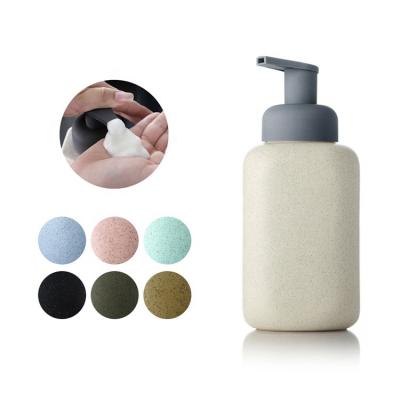 China Ceramic Foam Soap Dispenser Ceramic Design Foam Soap Dispenser With Pump for sale