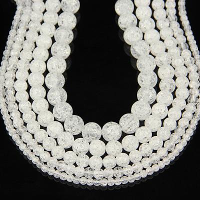 China Europe Wholesale Customized Best Clear Round Crystal Bead With Hole Crystal Rose Popcorn Glass Crystal Beads For Bracelet Making for sale