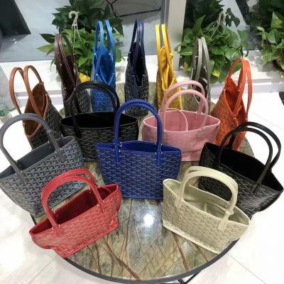 China Other Wholesale Fashion Shoulder Leather Tote Bag Shopper Handbag Purse Luxury Designer Women Handbags Famous Brands for sale