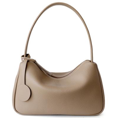 China Other Luxury Authentic Designer Purses Genuine Leather Handbags Women Armpit Bags Armpit Bag With Zipper for sale