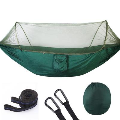 China With mosquito net 2.5 meter length 1.4 meter width can be used as an outdoor swing hammock with mosquito net for hiking for sale