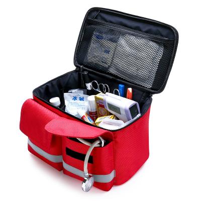 China Fire Retardant Outdoor Cross Body or Hand Storage Medical First Aid Responder Bag for Home Travel Paramedics for sale