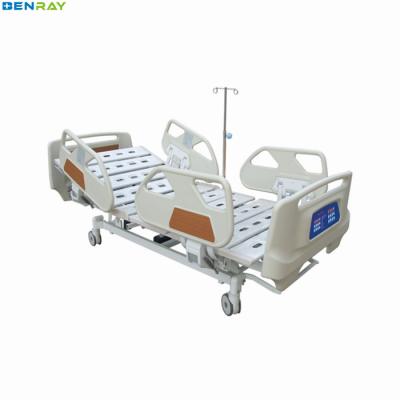 China BR-HBE05 hospital bed Guangzhou cheap 5 function hospital bed ICU bed medical patient bed price for sale