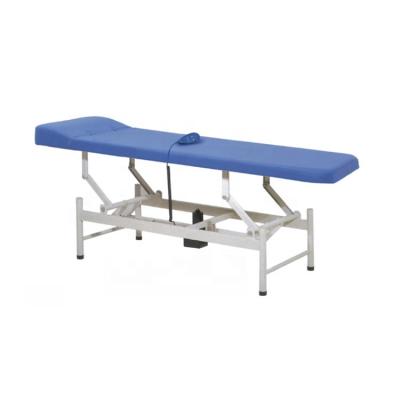 China China Manufacturer Good Quality Hospital China Supplier Modern Emergency Inpatient Used Powder-Coated Steel Examination Table for sale