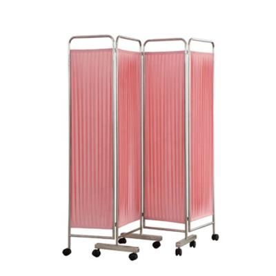 China Modern Practical 4 Bed BR-BS01 Guangzhou Screen 8 Wheels Hospital Screen Price for sale