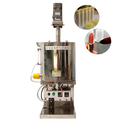 China Cosmetics filling machine 20L chemical semi-automatic heating equipment of small mixing machine/lipstick filling for sale