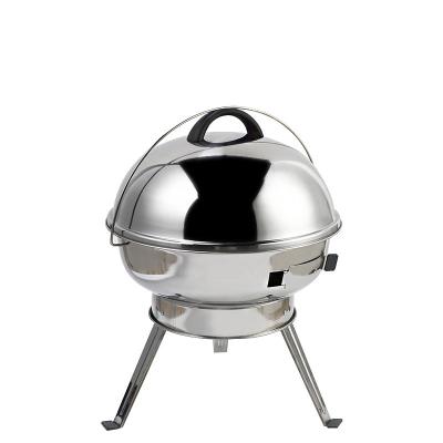 China Easily Assembled Hot-selling BBQ Spit No Barbacoa Carbon Heat Conduction Stainless Steel Weber Liner Efficient Round Tripod for sale