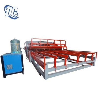 China Hotels Dechen Concrete Reinforcement Steel Bar Welded Wire Mesh Welding Machine Factory for sale