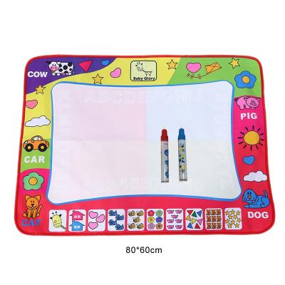 China Hot Selling 80X60CM Children's Toy Aqua Magic Water Doodle Aquadoodle Drawing Educational Mat for sale