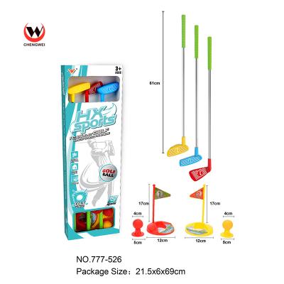 China Kids Play Golf Set Wholesale Toy Game Plastic Golf Sets For Kids for sale