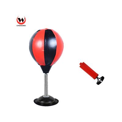 China Kids Inflatable Table Boxing Ball Set Sports Equipment Wholesale Toy Game Boy Boxing Play Set Table Punching Ball For Kids for sale