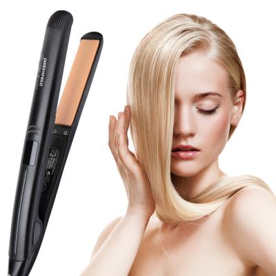 China Fast Wave Flat Professional Tourmaline Hotel Vendor Straightner Hair Curling Iron and Flat Ceramic Straightener for sale