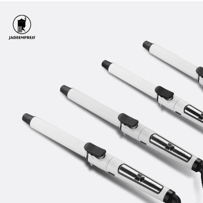 China Private Label High Quality Hot Wave Hair Curler Ceramic White Barrel Long Curling Iron for sale