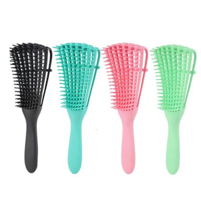 China Manufacturer good quality plastic classic magic woman smooth for natural custom private label detangle detangling hair brush for sale