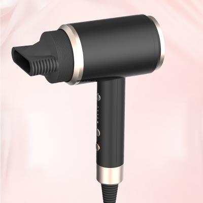 China 2021 New Purchase Foldable Pink Portable Ion Blow Hair Dryer Professional Ion Comb For Kids for sale