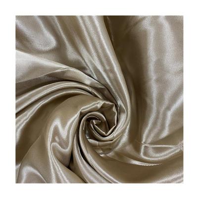 China Breathable Polyester Fabric Textile Popular Design Matte Printed Satin Fabric With 100% Custom Logo for sale