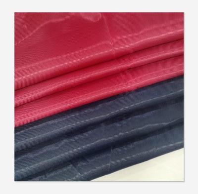 China China Factories 100% Shrink-Resistant Taffeta Polyester Twill Fabric For Garment Lining / Luggage for sale