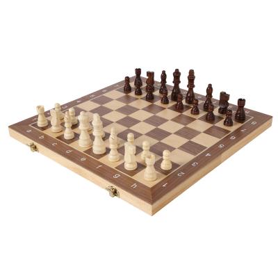 China Children's teaching with line chess mind grid characters good quality wooden toy board game portable educational amusement game for sale