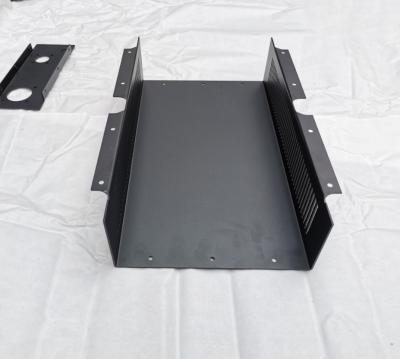 China Aluminum Alloy Shell Power Equipment Sheet Parts Aluminum Alloy Shell Power Equipment Profile Shell Power Amplifier Housing Bending Enclosure sheet metal parts for sale