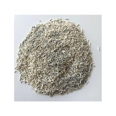 China Stocked Sale Raw Material Bundling Bean Fiber Cylinder Shape Charcoal Tofu Cat Litter for sale