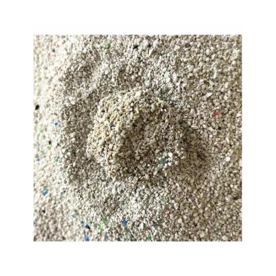 China Discount Price Strip Sand Stocked Bentonite Crushed Mineral Cat Litter for sale