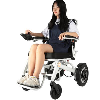 China Convenient new design 2022 hot sale power foldable wheelchair with motor controller and battery electric wheelchair home and outdoor for sale