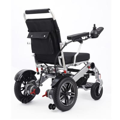 China Wholesale Convenient Easy To Move Folding Power Used Electric Power Lightweight Foldable Wheelchairs For Disabled for sale