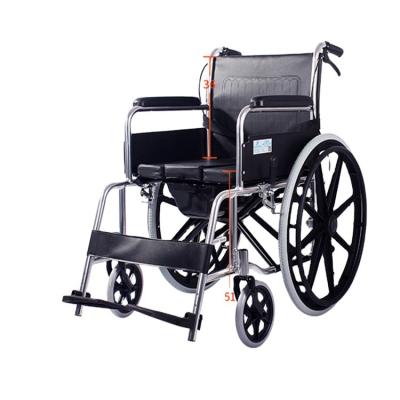 China New Design Travel Wheelchairs Convenient Folding Elder Pregnant Portable Manual Wheelchair Fully Extended for sale