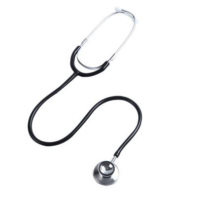 China Home Hospital Professional Medical Stainless Steel Aluminum Alloy Single Head Stethoscope With High Quality for sale