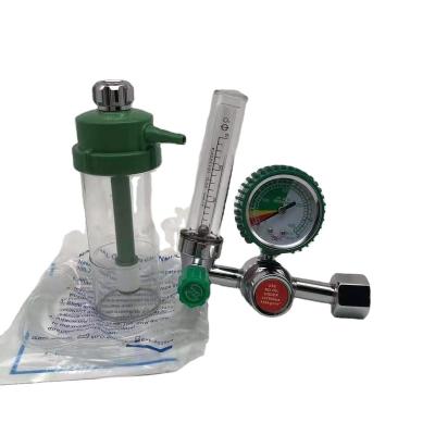 China Hospital Nurse Good Quality Gas Measuring Meter Pressure Gauge Oxygen Medical Oxygen Regulator For Cylinders for sale