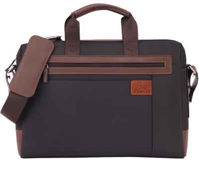 China Sophisticated Classic And Vintage Handling Design Laptop Bag Office Work Nylon Mens Briefcase for sale