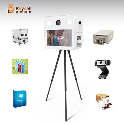 China Color Photo Machine Photo Booth Shell Enclosure Photo Booth Kiosk Sharing Station for sale