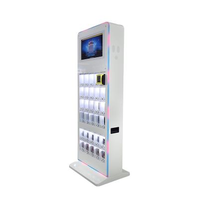 China Subway station new version skin care products selling locker lipstick cheek selling Cabinet machine for sale