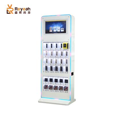 China Metro Station Hotel Room Locker Box 29 Lipsticks Vending Machine Beauty Skin Care Grid Cosmetic Vending Machine for sale