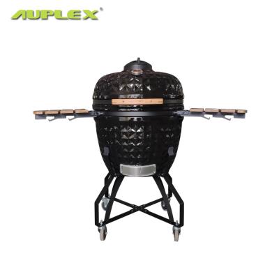 China Large Egg Diamond Ceramic Kamado Grill XXL New Arrival Adjustable From Auplex 26 Inches for sale