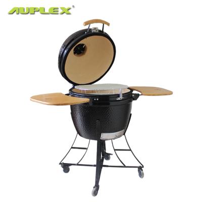 China OEM Auplex Size Serving Adjustable Charcoal XXL Ceramic Size Leisure Kamado BBQ for sale