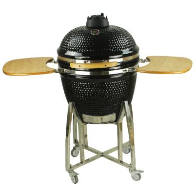 China Best Size Ceramic Grill Big Green Eggs Adjustable Charcoal BBQ 23