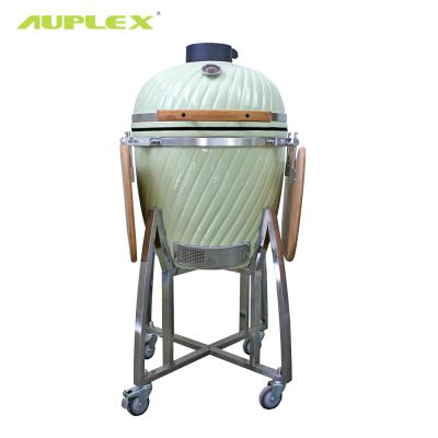 China New Product Hot Garden Easily Assembled Outdoor Ceramic BBQ Grill Kamado for sale