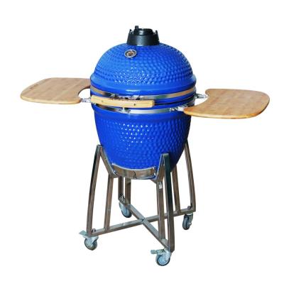 China Char-grill Adjustable Size Charcoal BBQ Supplier Ceramic Kamado Grill for sale