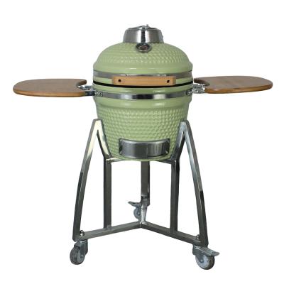 China New Style Adjustable Size 16 Inch Outdoor Kitchen Kamado Grill for sale