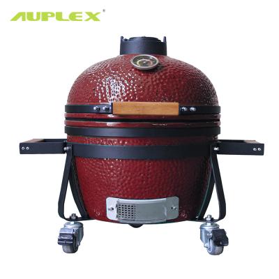 China Large 14 Inch Kamado BBQ Free Sample Adjustable Casual Backyard Size Keramik Egg for sale